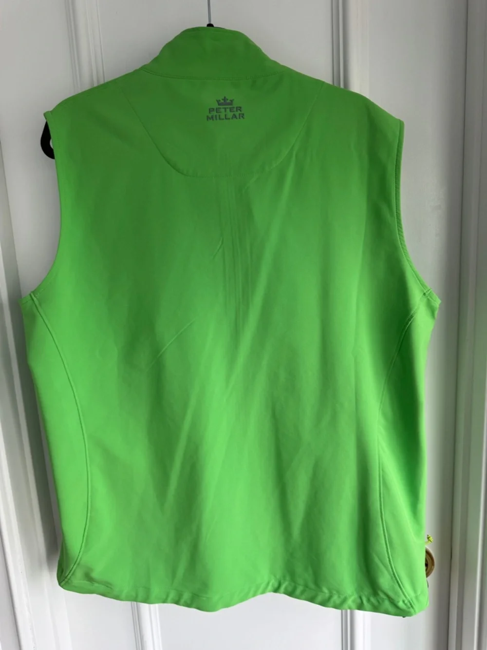 Peter Millar Mens E4 Performance Windbreaker Full Zip
Vest Size Medium Like New - Picture 6 of 6